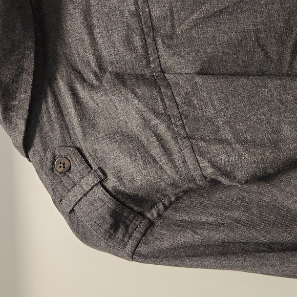 NWT Gap grey shirt dress - Picture 4 of 5